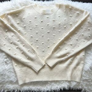Vylette Pom Pom crew neck sweater